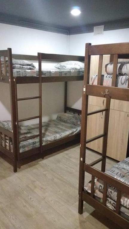 Postel nebo postele na pokoji v ubytování Mister Hostel