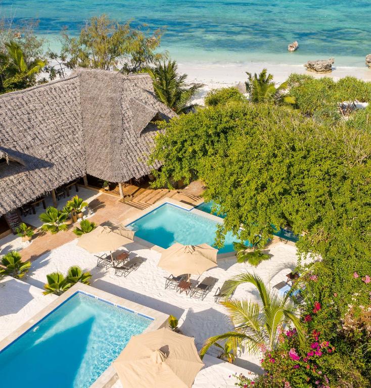 Bazén v ubytování Sunshine Bay Hotel Zanzibar nebo v jeho okolí
