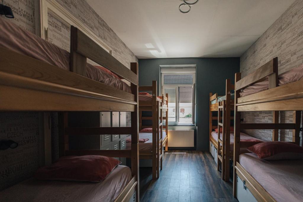Postel nebo postele na pokoji v ubytování Palmers Lodge Hostel