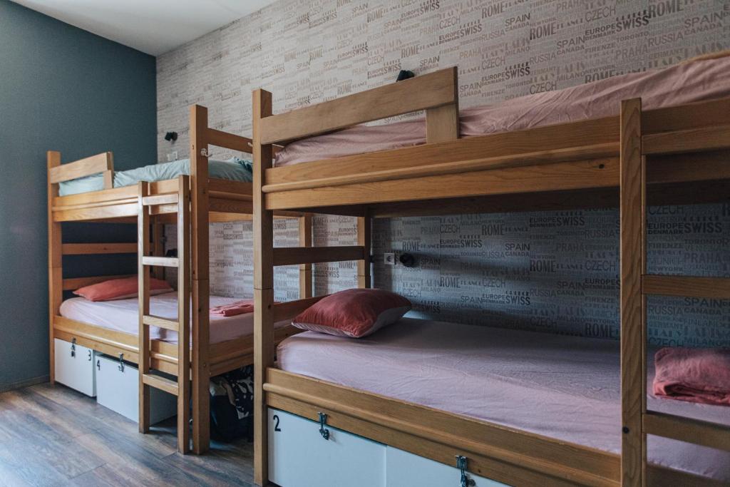 Postel nebo postele na pokoji v ubytování Palmers Lodge Hostel