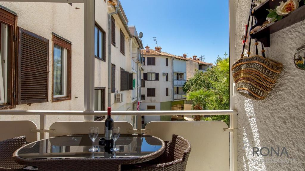 Balkon lub taras w obiekcie Rona apartment Zdenka