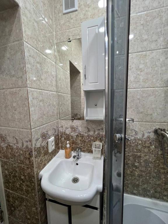 Koupelna v ubytování Downtown Homestay