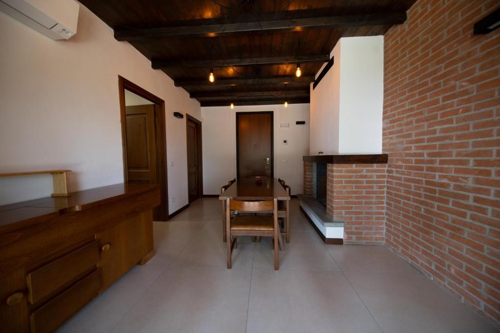 Posezení v ubytování B&B” La Tezza”