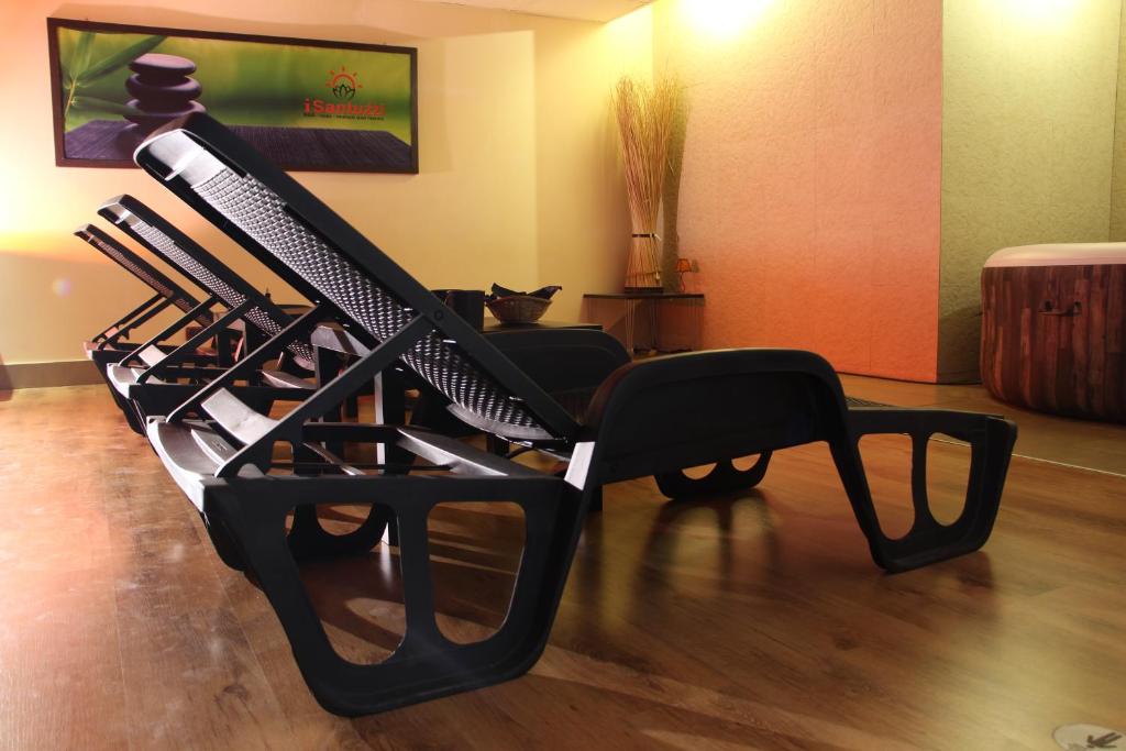 Fitness centrum a/nebo fitness zařízení v ubytování i Santuzzi