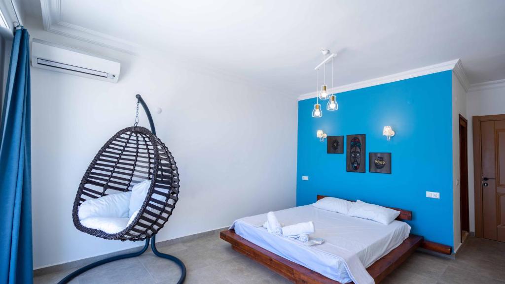 Postel nebo postele na pokoji v ubytování Sole'n Blu