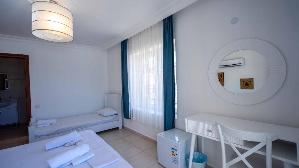 Postel nebo postele na pokoji v ubytování Sole'n Blu