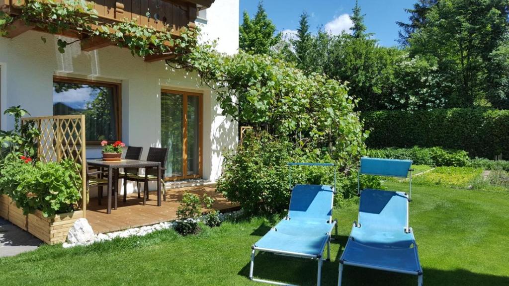Vonkajšia záhrada v ubytovaní Residence Klementhof 2