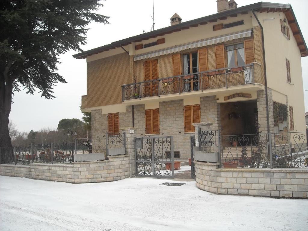 Budova, kde se bed and breakfast nachází