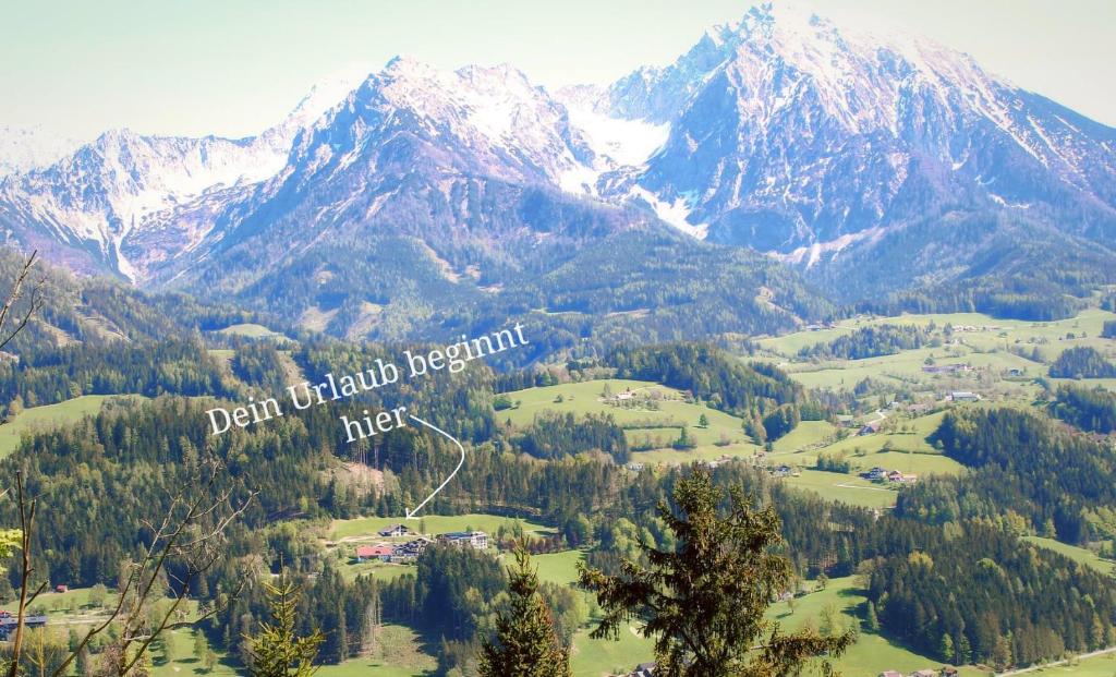 Paesaggio naturale nelle vicinanze dell'affittacamere