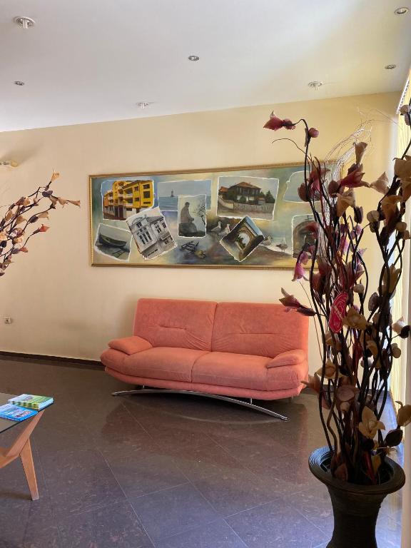 Posezení v ubytování Hotel Apart