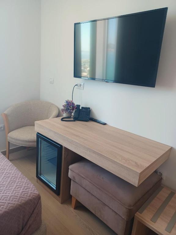 TV a/nebo společenská místnost v ubytování Šangulin Palace M