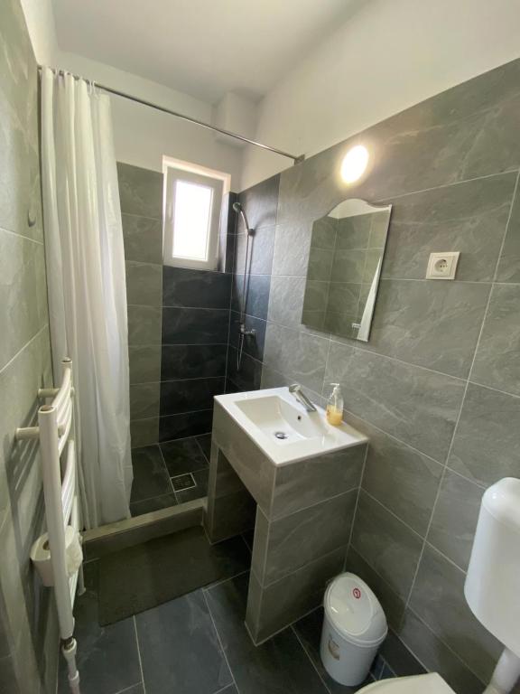 Koupelna v ubytování Casa Alberto