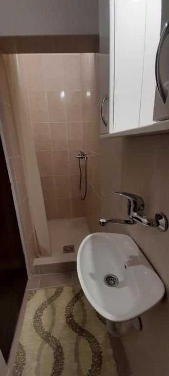 Koupelna v ubytování Guest house Ruzica