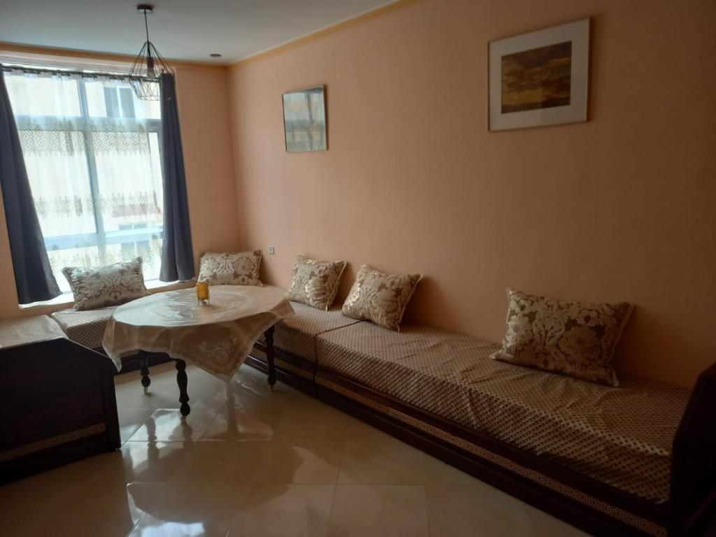 Posezení v ubytování Nieuwbouw appartementen al hoceima