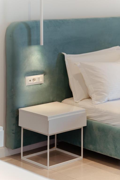 Postel nebo postele na pokoji v ubytování Artis Blue Relax
