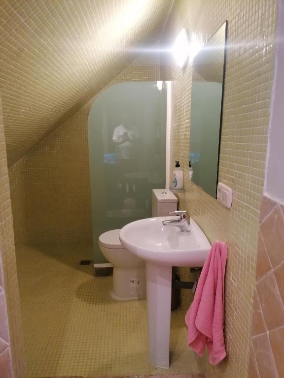Koupelna v ubytování Apartamento Rústico en Ojén