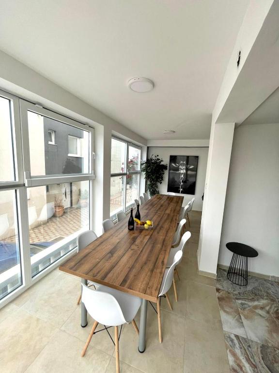 Kuchyň nebo kuchyňský kout v ubytování Vip Villa Tina
