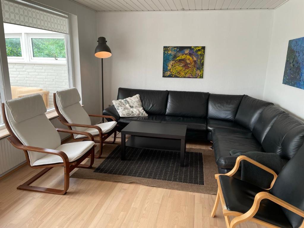 Posezení v ubytování Feriehus-Gammel Byvej, Vrensted