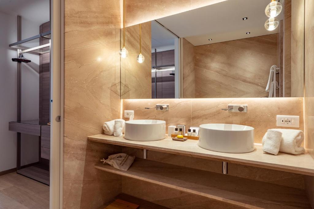 Koupelna v ubytování ARIA Retreat & SPA - The Leading Hotels of the World, located within Parco San Marco Resort
