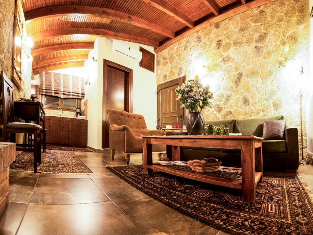 Posezení v ubytování Militsa Guesthouse