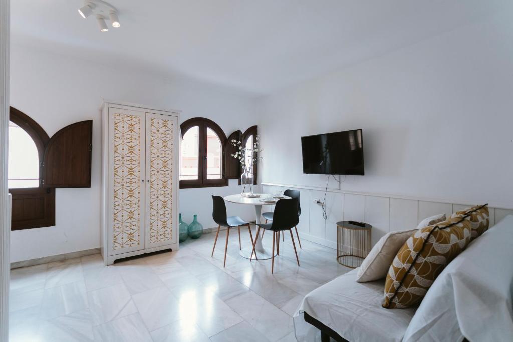 Fotografie z fotogalerie ubytování Complete studio with terrace - 1Bth- La Giralda v destinaci Seville