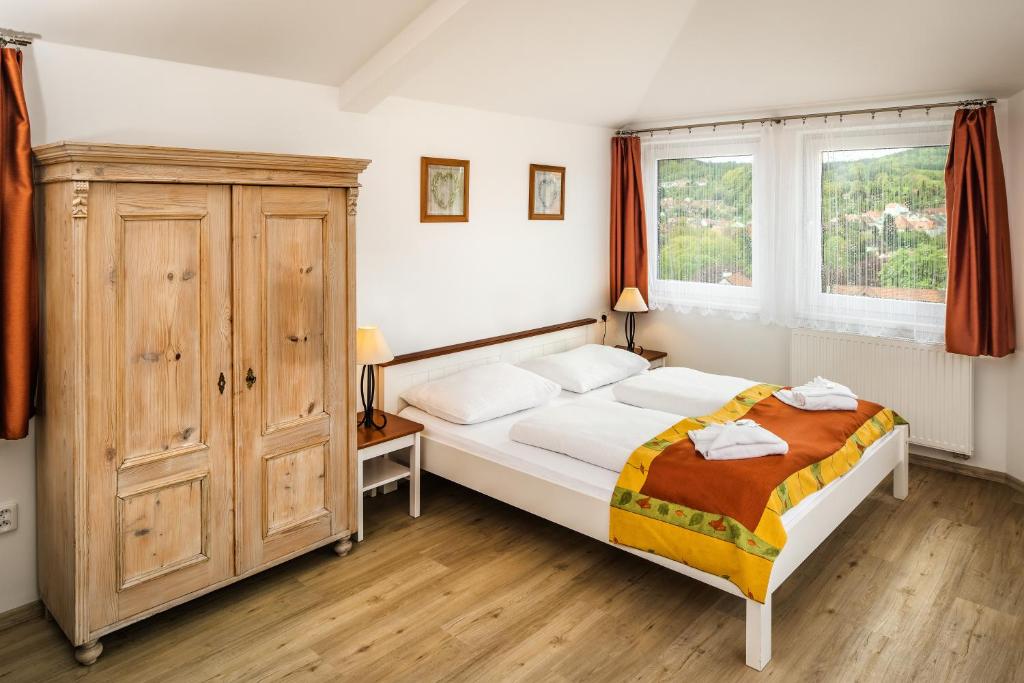 Postel nebo postele na pokoji v ubytování Villa Gardena