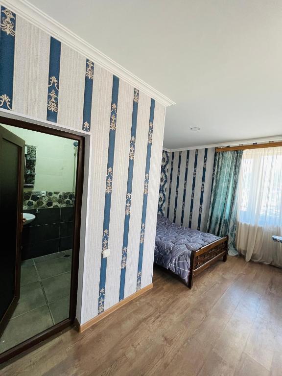 Postel nebo postele na pokoji v ubytování Art Palace