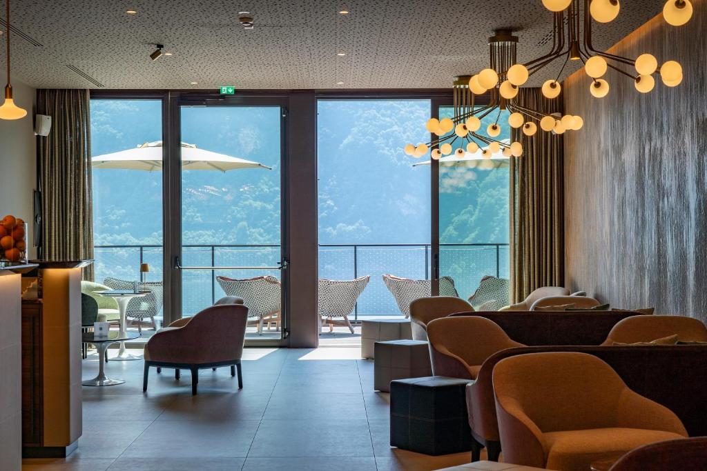Posezení v ubytování ARIA Retreat & SPA - The Leading Hotels of the World, located within Parco San Marco Resort