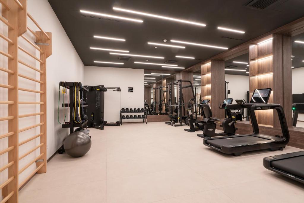Fitness centrum a/nebo fitness zařízení v ubytování ARIA Retreat & SPA - The Leading Hotels of the World, located within Parco San Marco Resort