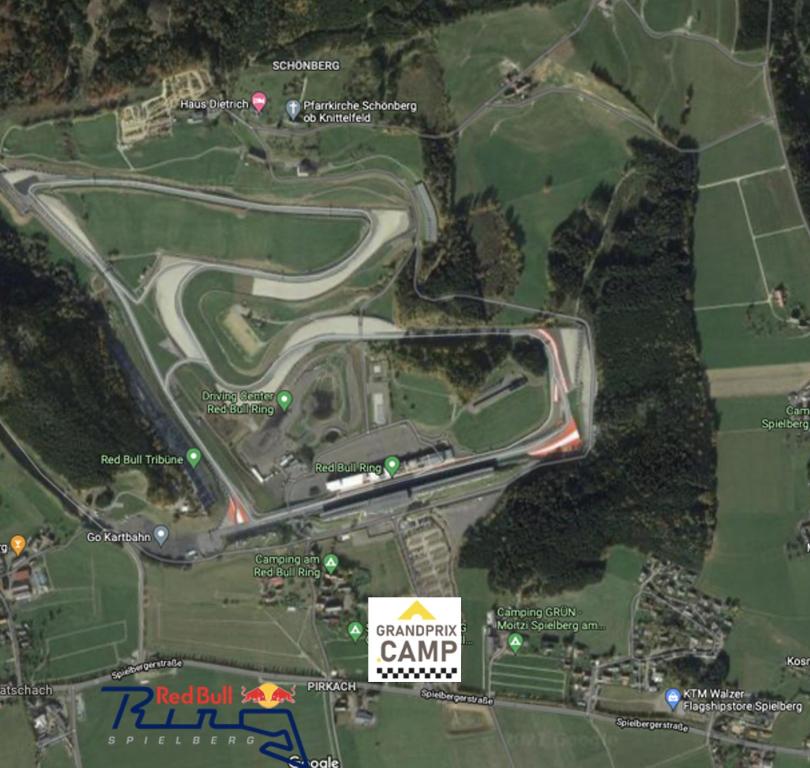 opleiding Edele Koreaans GrandPrixcamp, front row racecamp closest to the Red Bull Ring including  sounds of pitstops in your tent, Spielberg – Updated 2023 Prices