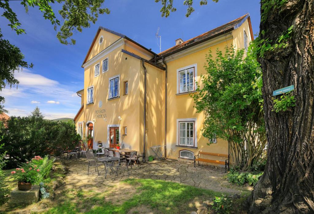 Zahrada ubytování Penzion Gardena