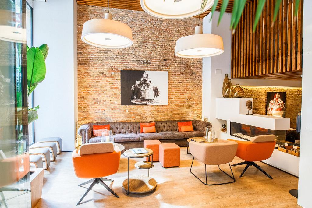 Posezení v ubytování Hotel Well and Come Barcelona