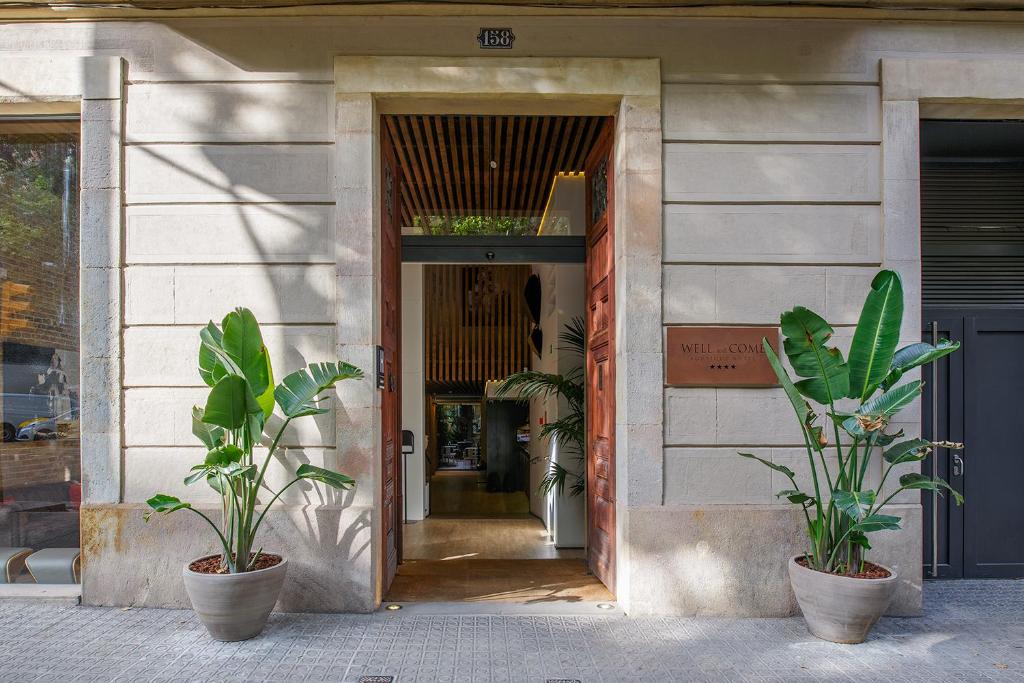 Exteriér nebo vchod ubytování Hotel Well and Come Barcelona