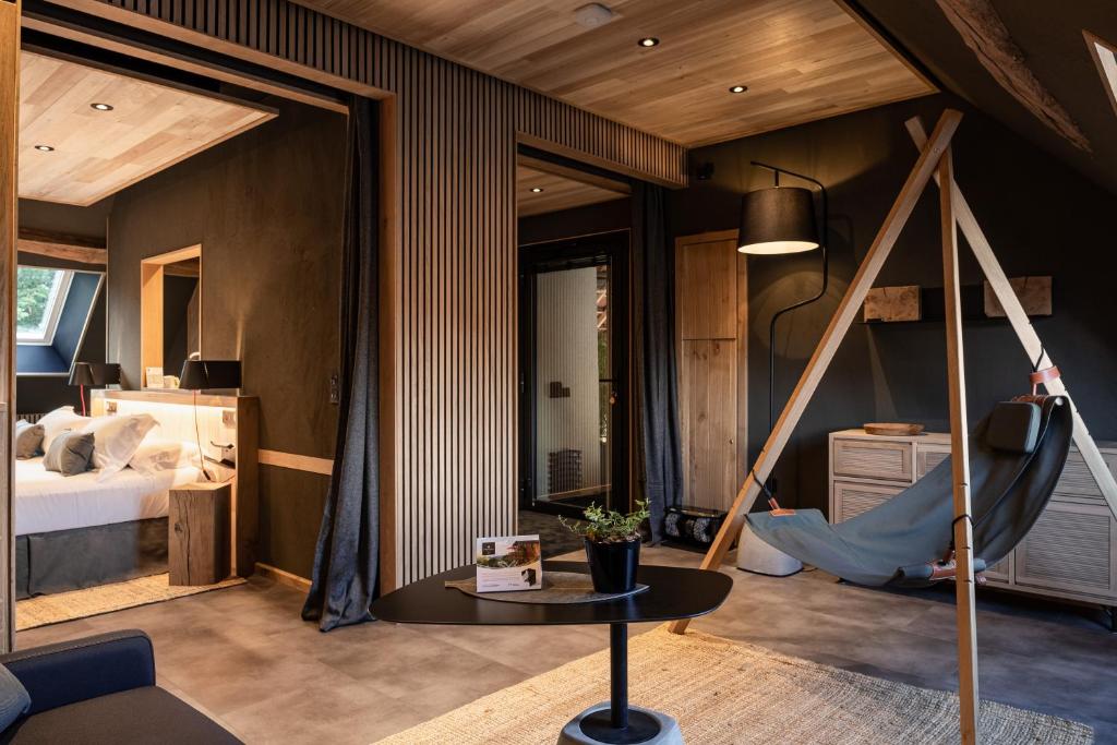 Le Studio des Prés Verts Suite Design avec Jacuzzi Privatif - Appartement D'une Chambre