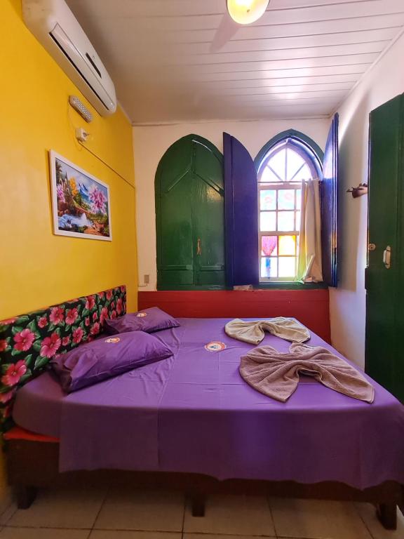Postel nebo postele na pokoji v ubytování HI Hostel Chapada
