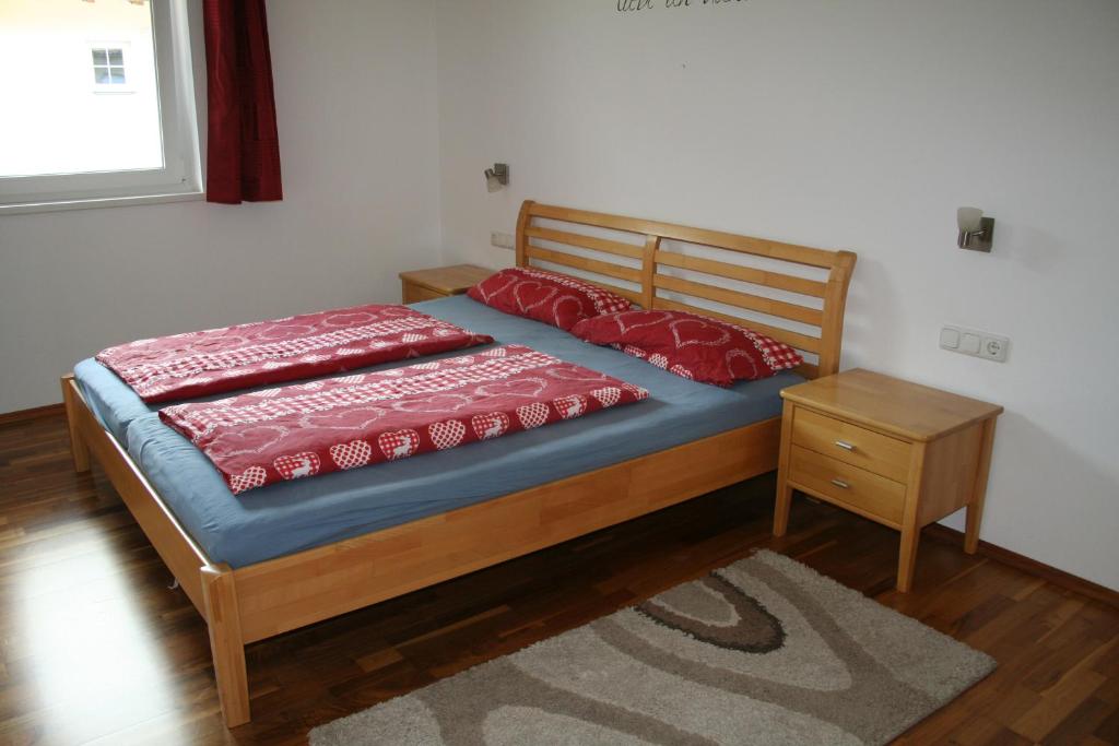Posteľ alebo postele v izbe v ubytovaní Ferienwohnung Jäger