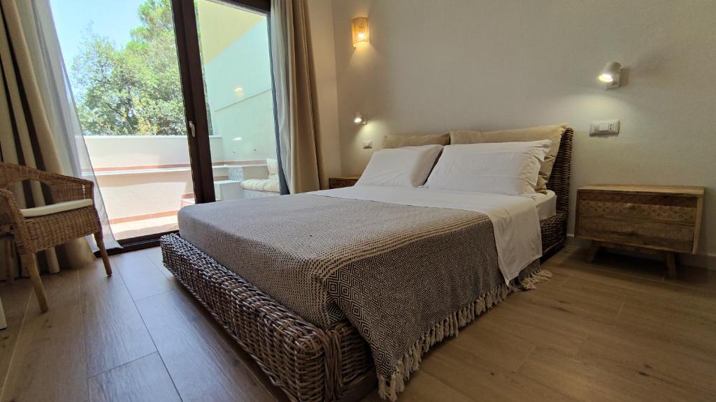 Postel nebo postele na pokoji v ubytování B&B Va' Pensiero