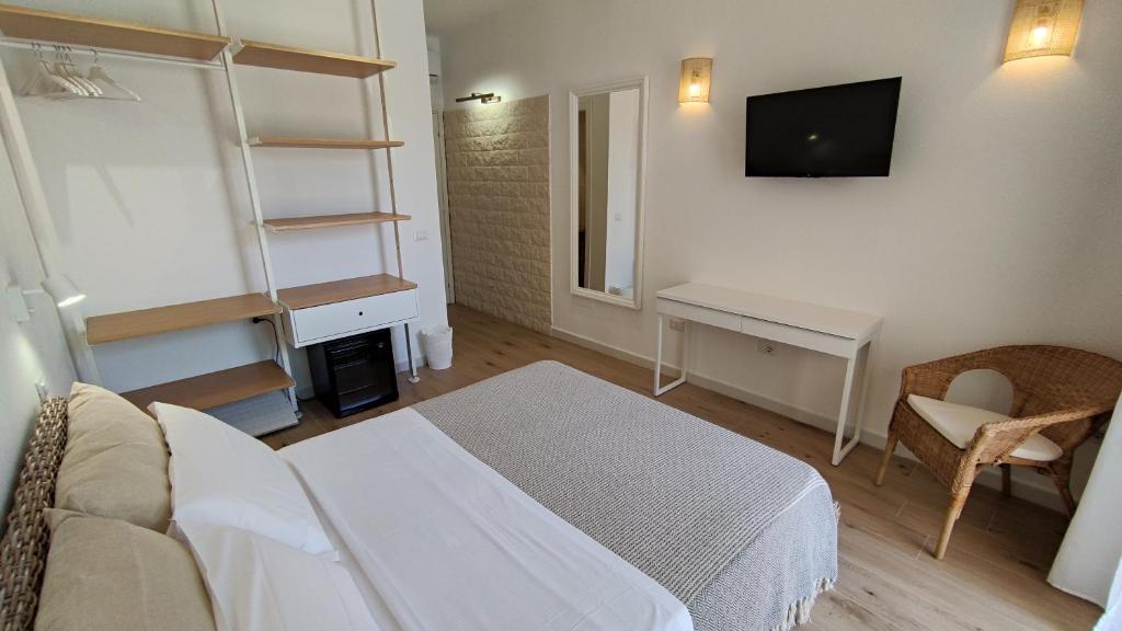 Postel nebo postele na pokoji v ubytování B&B Va' Pensiero