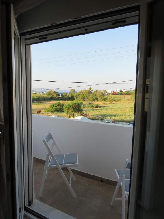Balkón alebo terasa v ubytovaní Kyriakos Apartment