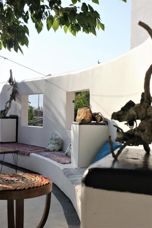 Posezení v ubytování Saranda Hotel
