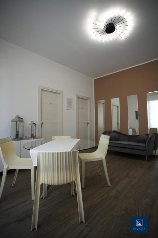 Posezení v ubytování Casa Sigizia