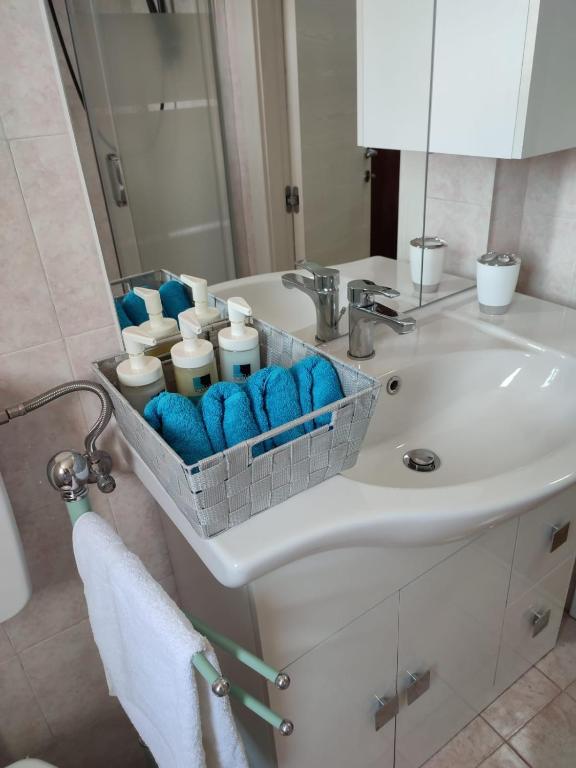 Kúpeľňa v ubytovaní ETRA Casa Vacanza