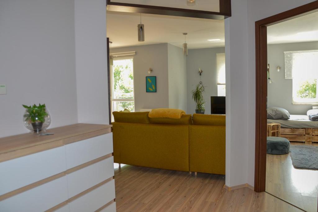 Posedenie v ubytovaní Apartament Grunwaldzka przy Łynie