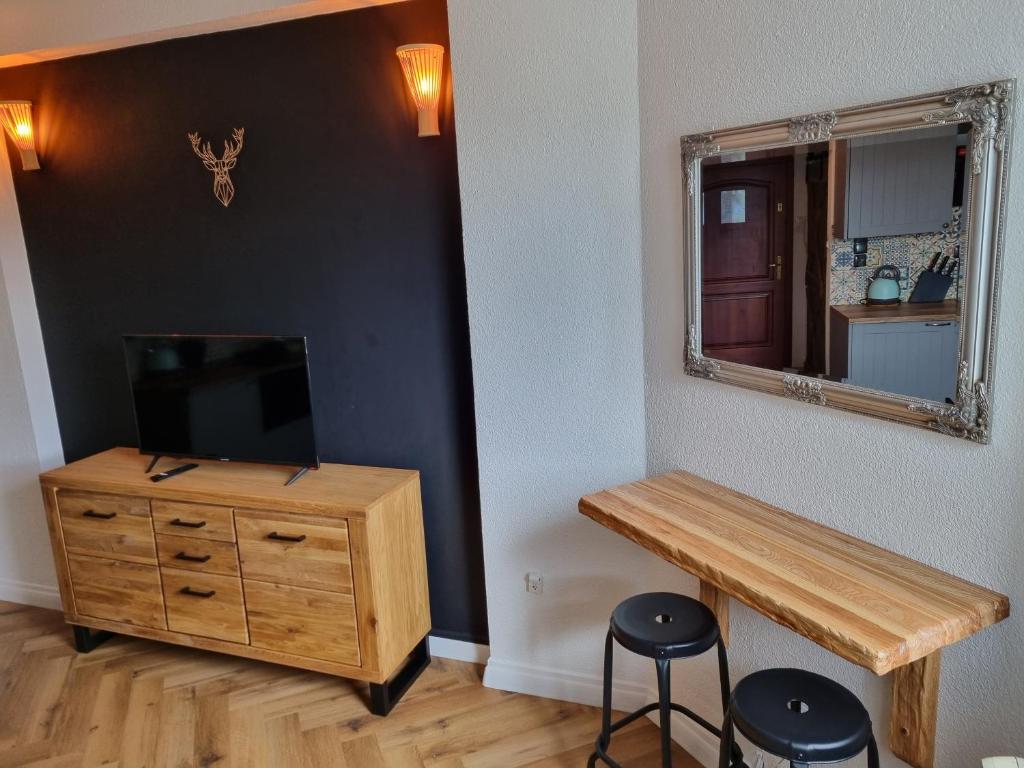 Televízia a/alebo spoločenská miestnosť v ubytovaní U Józka