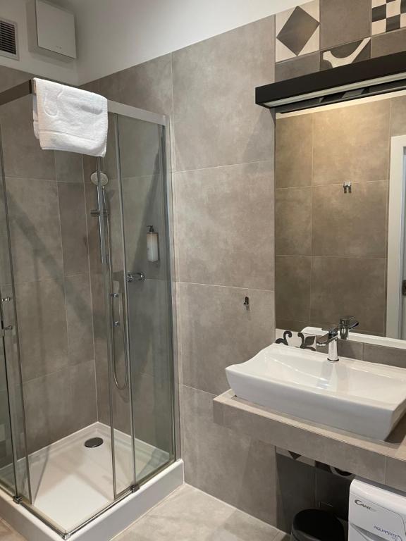 Kúpeľňa v ubytovaní Cracow Rentals Zacisze