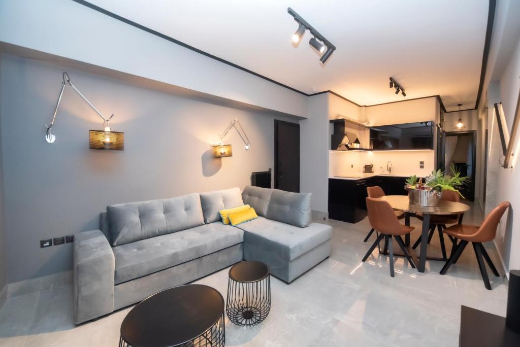 Kuchyň nebo kuchyňský kout v ubytování Luxury Premium Suite #1
