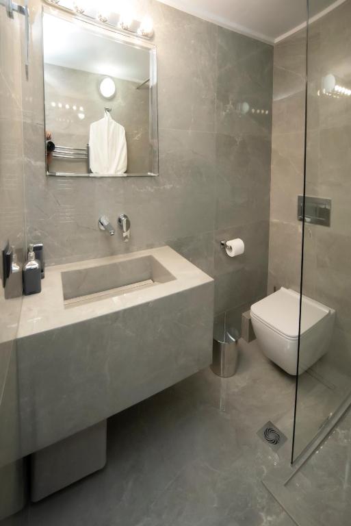 Koupelna v ubytování Luxury Premium Suite #1