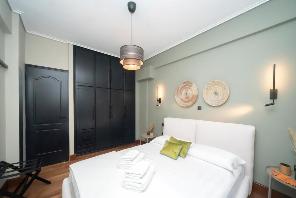 Postel nebo postele na pokoji v ubytování Luxury Premium Suite #1