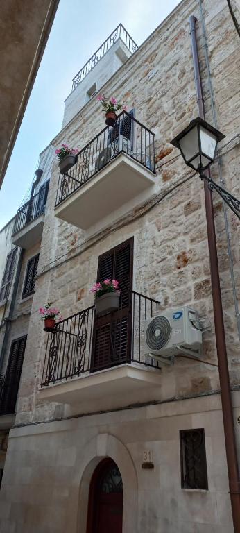 Bygningen som feriehuset ligger i