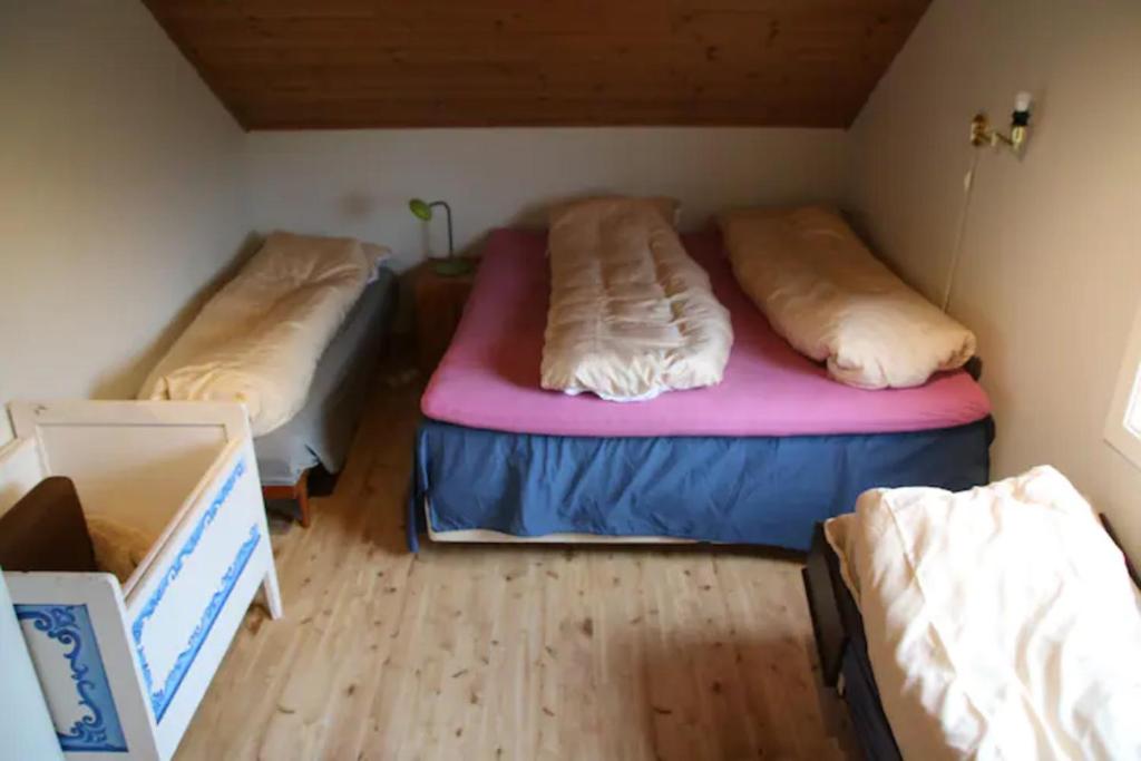 Postel nebo postele na pokoji v ubytování Family room for 4 persons